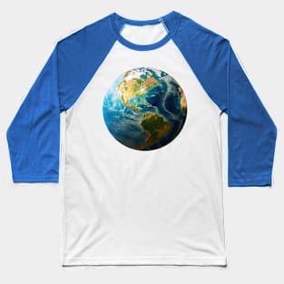 Earth Baseball T-Shirt